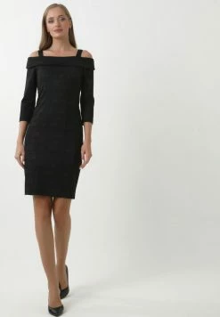 Madam-T ALTOONA - Robe Fourreau - Blau/braun