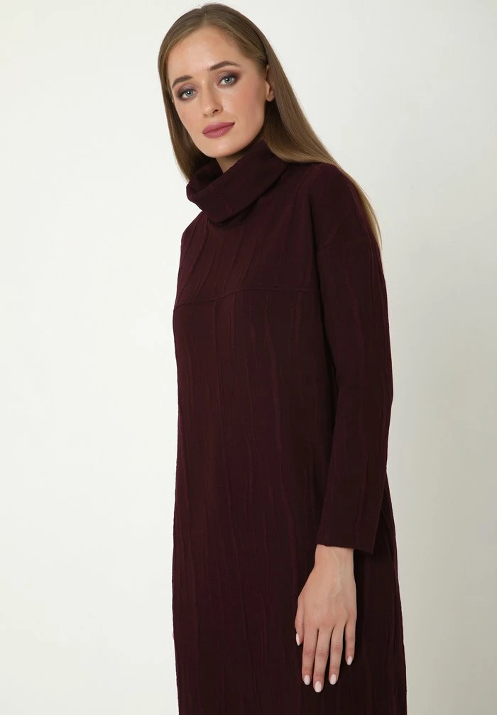 Madam-T ALLTAGS OTAVIA - Robe De Jour - Pflaume 5 Madam-T ALLTAGS OTAVIA - Robe De Jour - Pflaume – Image 5