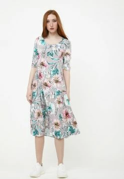 Madam-T Robe De Jour - Grau, Aqua