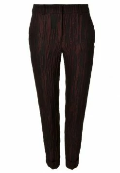 Madam-T MARIO - Pantalon Classique - Schwarz/burgund -Madam-T Soldes 2022 7e5dfbaa3dc54b5ba27e8f1a1e733b4d