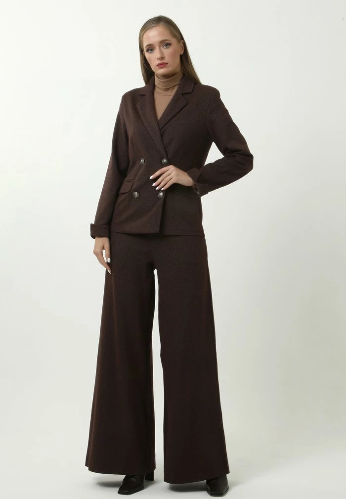 Madam-T SILVANA - Blazer - Beige/burgund 2 Madam-T SILVANA - Blazer - Beige/burgund – Image 2