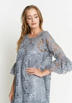 Madam-T NATELLA - Robe De Jour - Grau -Madam-T Soldes 2022 7f7fcdddea3c45098961046e05cac7a5