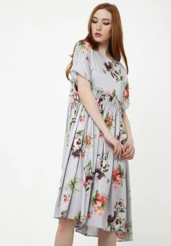 Madam-T OFELIA - Robe De Jour - Rosa, Grau -Madam-T Soldes 2022 7fb1158ae52f4e9c89d644d2ef76168f