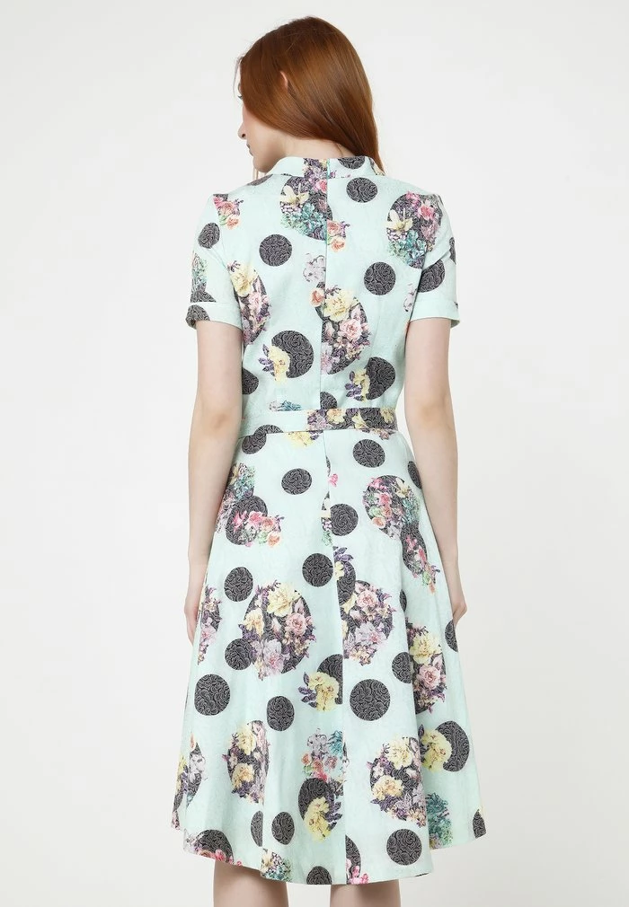 Madam-T SAMBRA - Robe De Jour - Hellgrün 3 Madam-T SAMBRA - Robe De Jour - Hellgrün – Image 3