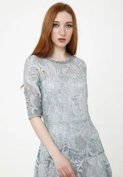 Madam-T Robe De Soirée - Grau -Madam-T Soldes 2022 807b1e67ff1a4a36a8b570f626610cb3