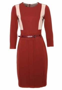 Madam-T AMBONA - Robe Fourreau - Pfirsich Terrakotta -Madam-T Soldes 2022 808a62a8bf244a529209b3afa588a52f