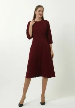 Madam-T Robe De Jour - Weinrot