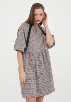 Madam-T ADAMASA - Robe De Jour - Grüner Zig Rot 10 Madam-T ADAMASA - Robe De Jour - Grüner Zig Rot -Madam-T Soldes 2022 809a46fd121b44ff9331ecf134ca3292