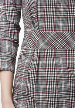 Madam-T Robe Fourreau - Grau Weinrot -Madam-T Soldes 2022 810c5b5b019f4925a2256e859ff421d9