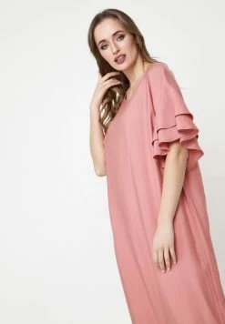 Madam-T SATINESSA - Robe Longue - Pulver -Madam-T Soldes 2022 8118bbdf82684216ba7eec5ce0bea8ce