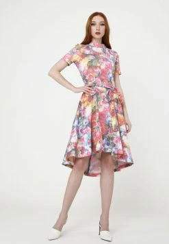 Madam-T SAMBRA - Robe De Jour - Multi Coloured 10 Madam-T SAMBRA - Robe De Jour - Multi Coloured -Madam-T Soldes 2022 81aad24de7be41cea2b059e93e1add87