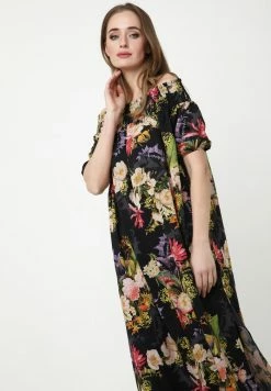 Madam-T DERIN - Robe De Jour - Schwarz, Rosa -Madam-T Soldes 2022 81d9411b50f9485da213971000bf6aa7