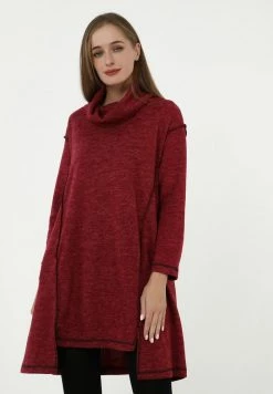 Madam-T SHELBY - Robe Pull - Rot