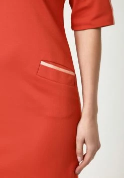 Madam-T Robe En Jersey - Terrakotta -Madam-T Soldes 2022 829a36ca2a0d406db0abc3c6c9a8fc82