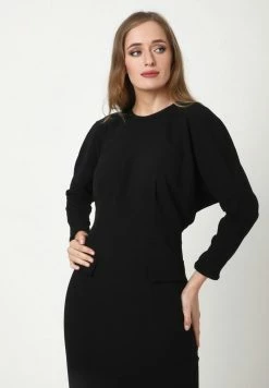 Madam-T Robe Fourreau - Schwarz 13 Madam-T Robe Fourreau - Schwarz -Madam-T Soldes 2022 82be0cd7577e470e925e4b6a8036a063
