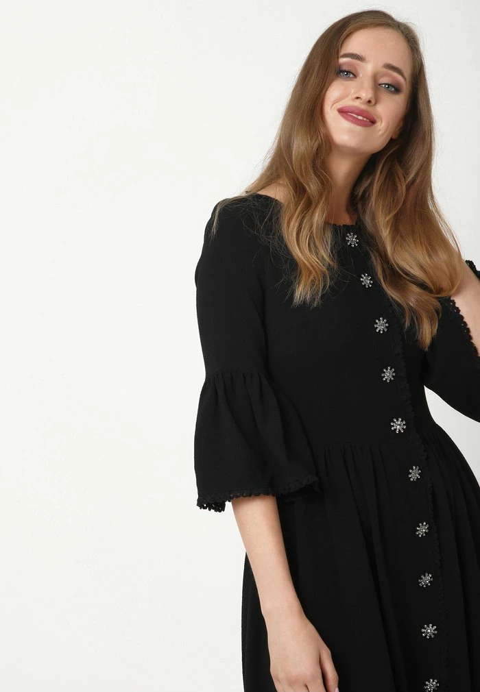 Madam-T CHIARA - Robe De Jour - Schwarz 7 Madam-T CHIARA - Robe De Jour - Schwarz – Image 7