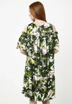 Madam-T NINEL - Robe De Jour - Milchig, Khaki -Madam-T Soldes 2022 82cf953f574b4ab98f033c17ac40fcbd