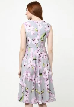 Madam-T KANTRI - Robe De Jour - Grau, Lila -Madam-T Soldes 2022 82e690778f1640a5b05b973e83682894