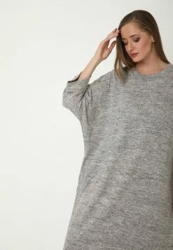 Madam-T Robe Pull - Grau 12 Madam-T Robe Pull - Grau -Madam-T Soldes 2022 83499d8b78ae4a6f8f6075d23fa55cd6