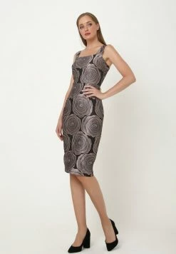 Madam-T Robe De Soirée - Dunkel Beige -Madam-T Soldes 2022 83a329ed7be34c4eacd852fcdaa12466