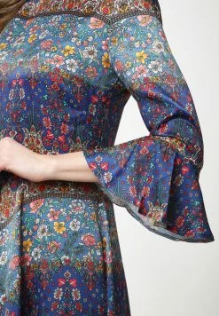 Madam-T JULIETTE - Robe De Jour - Blau, Rot 12 Madam-T JULIETTE - Robe De Jour - Blau, Rot -Madam-T Soldes 2022 8400432be1c5485794f361f2e7fe42a6