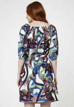 Madam-T GREENELLA - Robe De Jour - Milchig/hellgrün -Madam-T Soldes 2022 8438e8f59570480cafbb9f50d123ae79