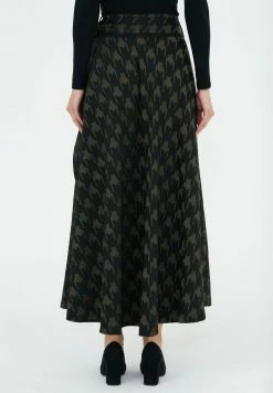 Madam-T ROCK RITA - Jupe Longue - Black/khaki 11 Madam-T ROCK RITA - Jupe Longue - Black/khaki -Madam-T Soldes 2022 845358e9a9d444e7b67b74c33bee04c1