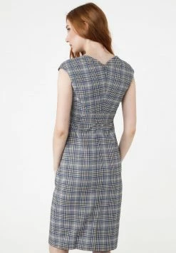 Madam-T MUTALA - Robe Fourreau - Grau Indigo 9 Madam-T MUTALA - Robe Fourreau - Grau Indigo -Madam-T Soldes 2022 84e6665679dd4ec99a85480736bbbdc6