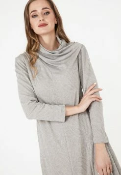 Madam-T Robe En Jersey - Hellgrau -Madam-T Soldes 2022 850674f8f4ac428c8d8809bbddd46f85