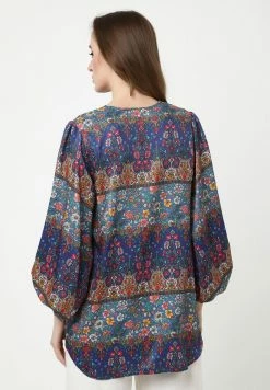 Madam-T EUSTACE - Blouse - Blau Rot 9 Madam-T EUSTACE - Blouse - Blau Rot -Madam-T Soldes 2022 8518d2e6336544818c5ef22e49fa5281