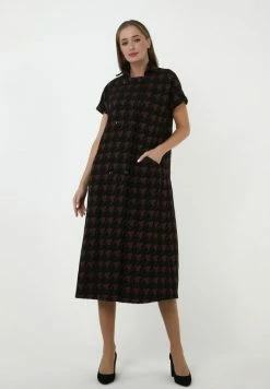 Madam-T ITELIA - Robe En Jersey - Schwarz, Rot -Madam-T Soldes 2022 85277320f3e042899f225c1961c81101