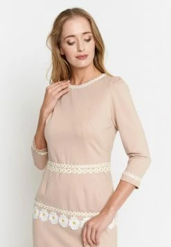 Madam-T RECANA - Robe De Jour - Beige -Madam-T Soldes 2022 854f3bdb508b464c8d84b9b5244d708b