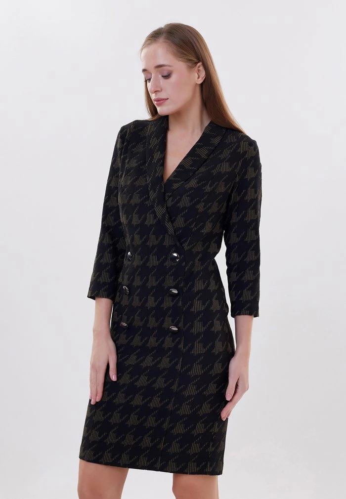 Madam-T KONTATA - Robe Fourreau - Blake/khaki 5 Madam-T KONTATA - Robe Fourreau - Blake/khaki – Image 5