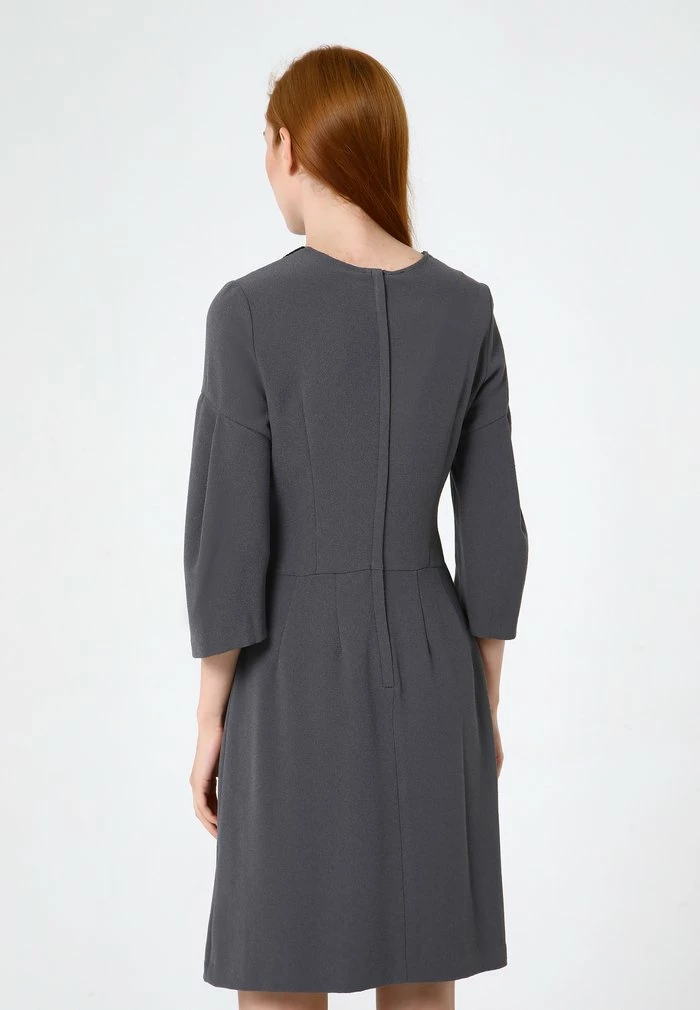 Madam-T VERGINI - Robe De Jour - Dunkelgrau 3 Madam-T VERGINI - Robe De Jour - Dunkelgrau – Image 3