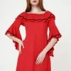 Madam-T SALLY - Robe De Jour - Rot