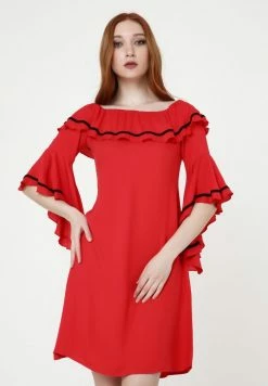 Madam-T SALLY - Robe De Jour - Rot