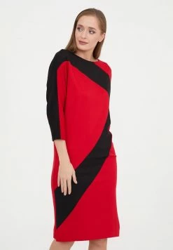 Madam-T SADET - Robe Fourreau - Rot Blah -Madam-T Soldes 2022 85f68ddda779476993d1d670b3d67156