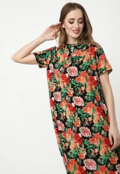 Madam-T ADELINARA - Robe Longue - Schwarz Orange 12 Madam-T ADELINARA - Robe Longue - Schwarz Orange -Madam-T Soldes 2022 863b24861ae243bcbfb6c401fcc528d4