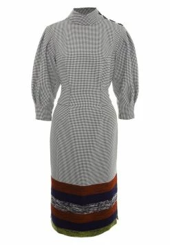 Madam-T ALLTAGS MARENA - Robe De Jour - Grau, Rot -Madam-T Soldes 2022 864bf468f4ab4c8490dd436c0611f0d0