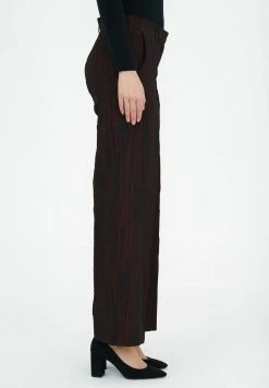 Madam-T ROZALIA - Pantalon Classique - Black/burgundy 14 Madam-T ROZALIA - Pantalon Classique - Black/burgundy -Madam-T Soldes 2022 8666ec8ea8bd435d87be11ca92155145