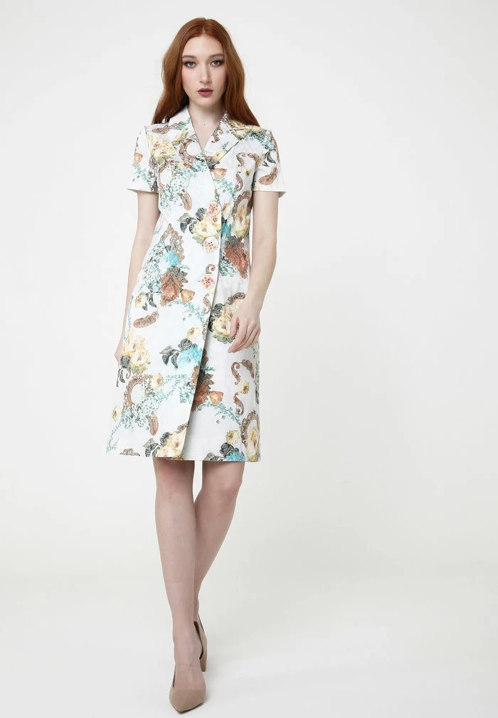 Madam-T Robe Chemise - Milchig, Hellbraun 2 Madam-T Robe Chemise - Milchig, Hellbraun – Image 2