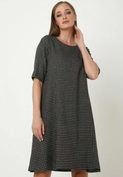 Madam-T ALLTAGS ASIDA - Robe De Jour - Beige/schwarz