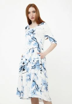 Madam-T Robe De Jour - Beige Hellblau -Madam-T Soldes 2022 868acc25d44846c78a7b02b4218f94ca