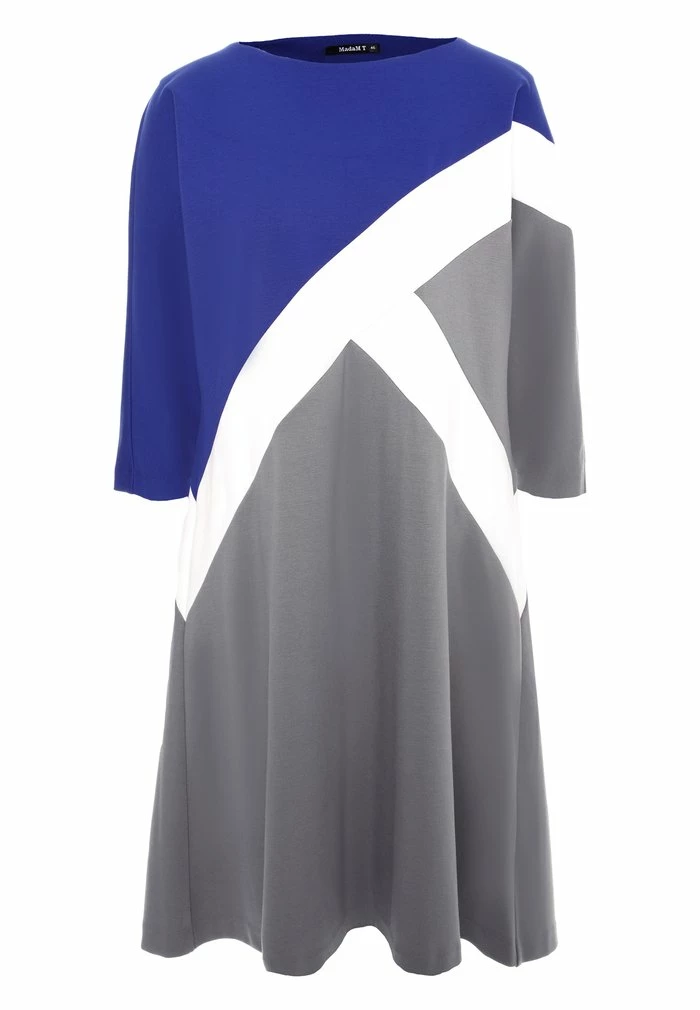 Madam-T Robe De Jour - Kornblume Blau, Grau 6 Madam-T Robe De Jour - Kornblume Blau, Grau – Image 6