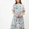 Madam-T OFELIA - Robe De Jour - Grau, Aqua