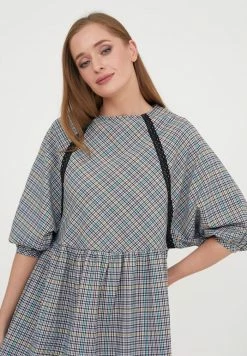 Madam-T ADAMASA - Robe De Jour - Grau Gelb 12 Madam-T ADAMASA - Robe De Jour - Grau Gelb -Madam-T Soldes 2022 86bde34416034fcdbde4fc77af330930