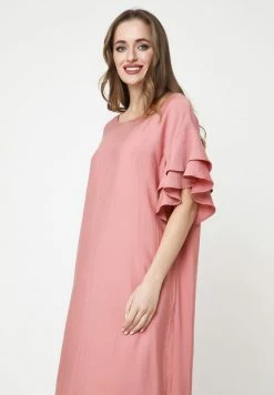 Madam-T SATINESSA - Robe Longue - Pulver -Madam-T Soldes 2022 86f589a901ae4b67a63b4d0060aa35a2