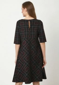 Madam-T ASIDA - Robe En Jersey - Weinrot, Grün -Madam-T Soldes 2022 873f225e972844eab94e58555dc176fb