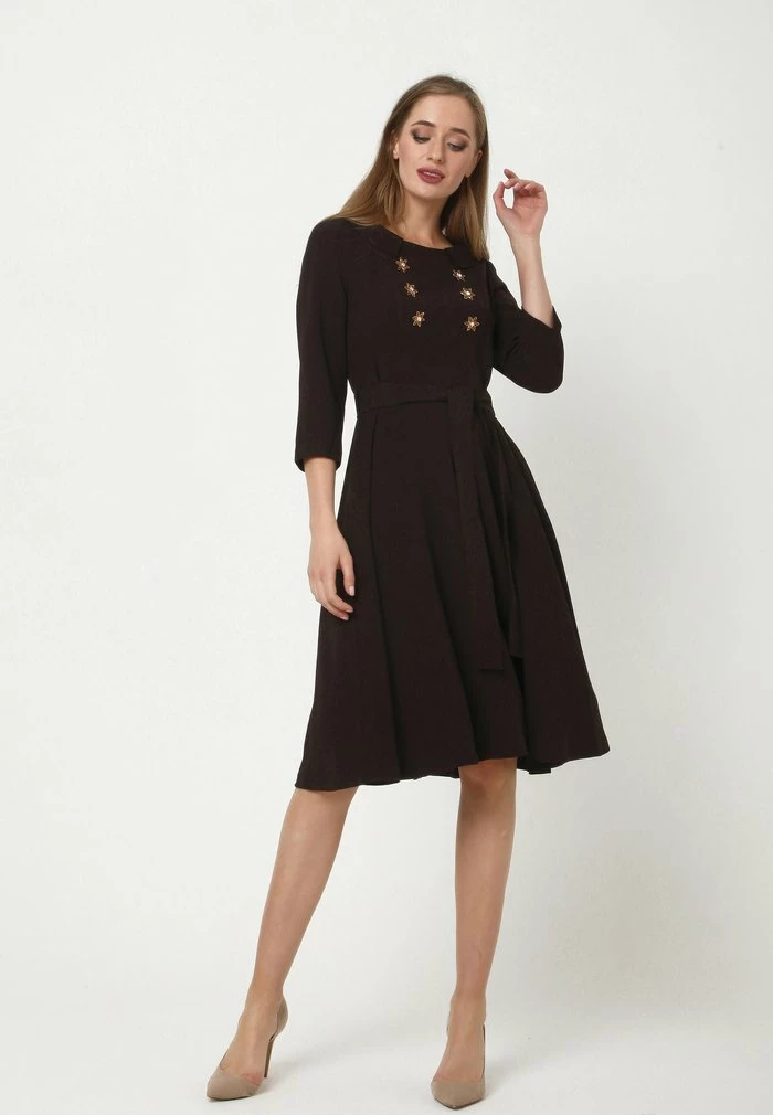 Madam-T Robe De Jour - Braun 2 Madam-T Robe De Jour - Braun – Image 2