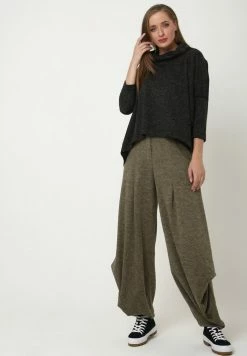 Madam-T AZZERA - Pantalon Classique - Khakifarben -Madam-T Soldes 2022 8784050cc26e48f09c2e4eb639e77b9c